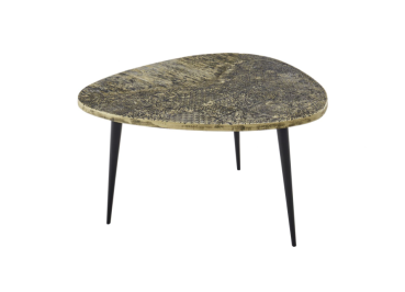 Couchtisch »Antonio« 75cm Beistelltisch Metalloptik